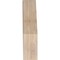 Ekena Millwork 5 1/2"W x 16"D x 24"H Traditional Smooth Knee Brace, Douglas Fir BRC06X16X24TRA00SDF - alternate 2